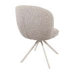Nijwie MySons Kate eetkamerstoel - off-white draaipoot 360 - Present - Sandy 121 - Unique Collection