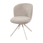 Nijwie MySons Kate eetkamerstoel - off-white draaipoot 360 - Present - Sandy 121 - Unique Collection
