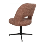 Nijwie MySons Maxima eetkamerstoel - draaipoot 360 - Field - Wine red 232 - Unique Collection