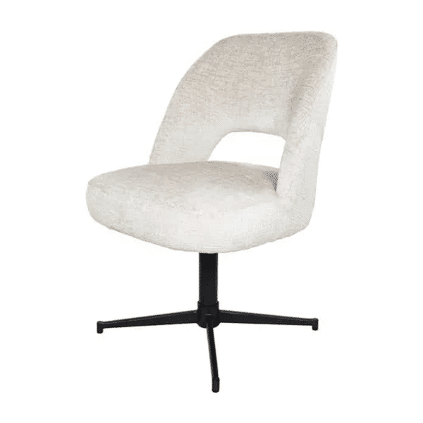 Nijwie MySons Maxima eetkamerstoel - draaipoot 360 - Solo - Natural 111 - Unique Collection