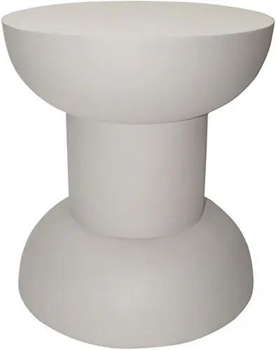 Nijwie MySons Parma bijzettafel, Ø45, H50, Off-White - Formaggio Collection