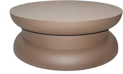 Nijwie MySons Parma salontafel, Ø85, H30, Brown - Formaggio Collection