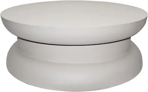 Nijwie MySons Parma salontafel, Ø85, H30, Off-White - Formaggio Collection