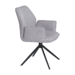Nijwie MySons Revi eetkamerstoel - draaipoot 360ARS - Lotus Grey 85 - Unique Collection