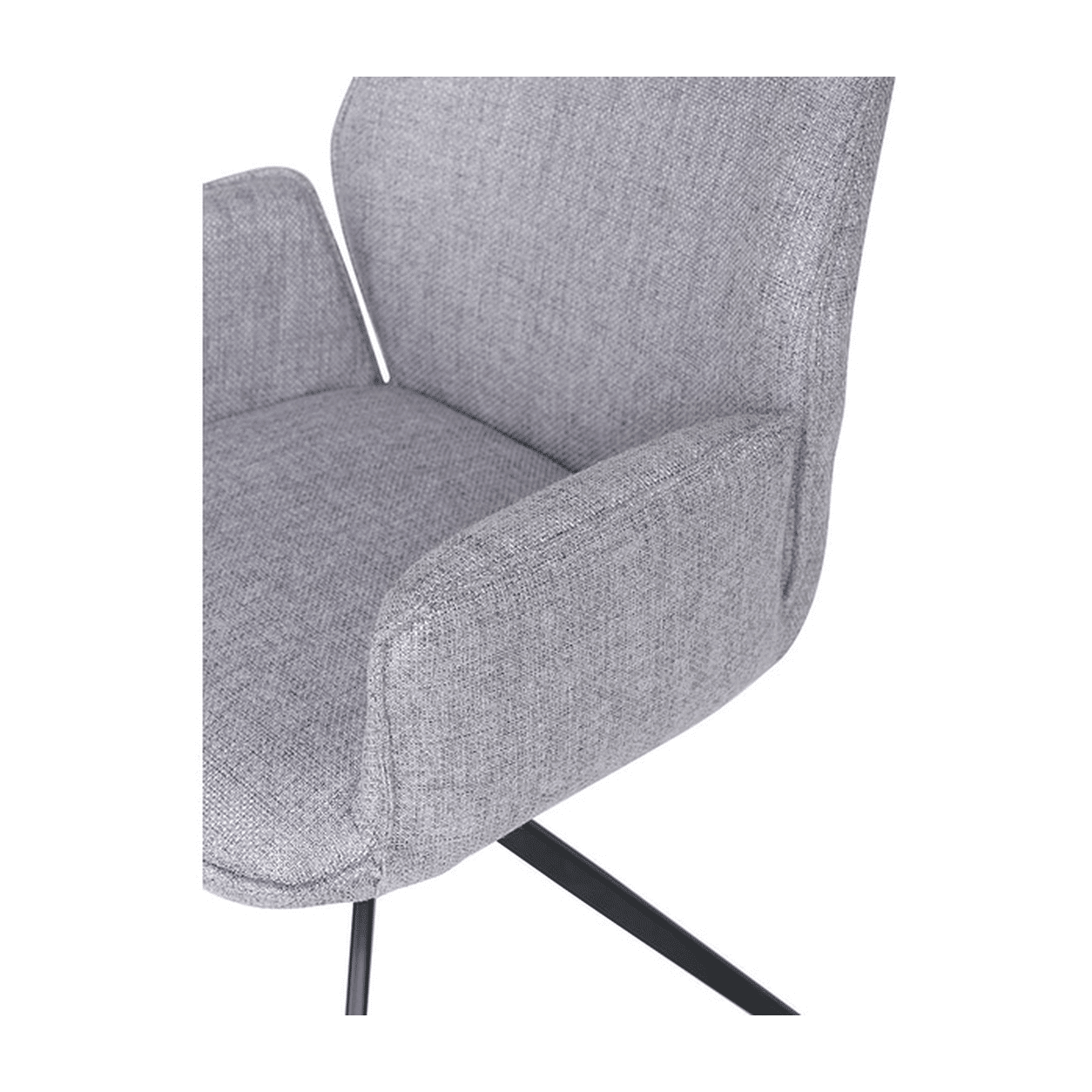 Nijwie MySons Revi eetkamerstoel - draaipoot 360ARS - Lotus Grey 85 - Unique Collection