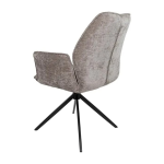Nijwie MySons Riva eetkamerstoel - draaipoot 360ARS - Vibe - Liver 21 - Unique Collection