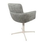 Nijwie MySons William armstoel - off-white draaipoot 360 - Field - Green 356 - Unique Collection