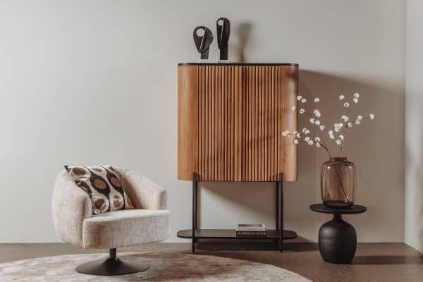 SHOWMODEL Tower Living opbergkast Palazzo 105x45x160 cm teak