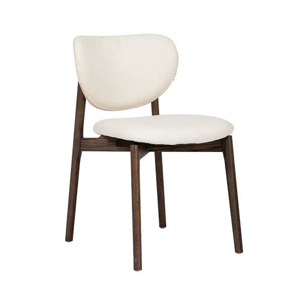 Tower Living Pimonte Stoel - Sahara 102 ivory - Espresso
