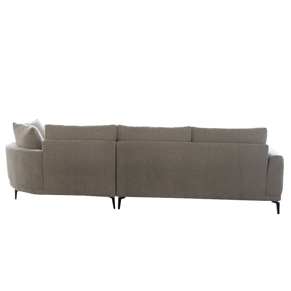 Tower Living Prescot 2 5-AL + Chaise R - Sahara 400 espresso