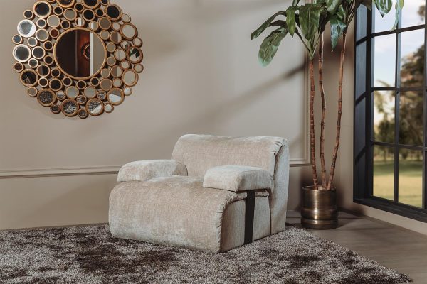 Tower Living Redford 1-seater no arm - Touch 102 beige