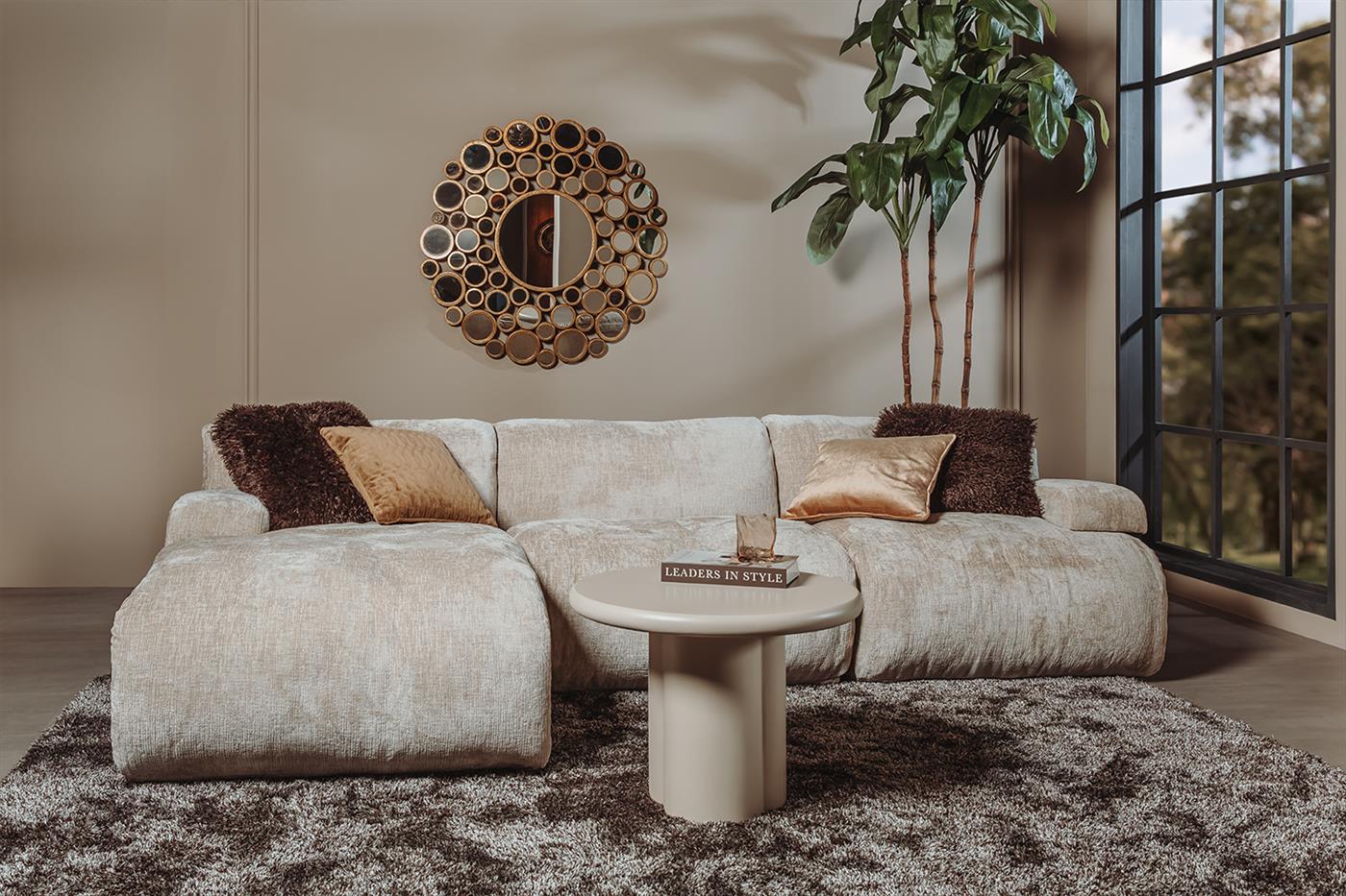 Tower Living Redford 1-seater no arm - Touch 102 beige