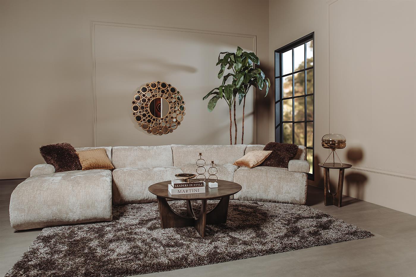 Tower Living Redford 1-seater no arm - Touch 102 beige
