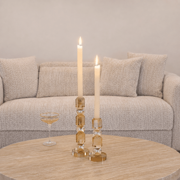Richmond Interiors Kandelaar Meral brown large