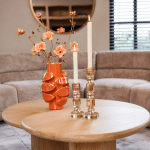 Richmond Interiors Kandelaar Meral brown small