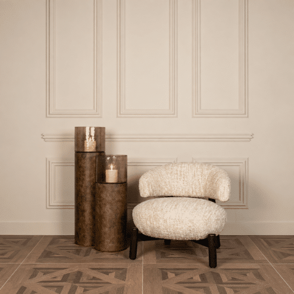 Richmond Interiors Lounge stoel Ornella beige angora