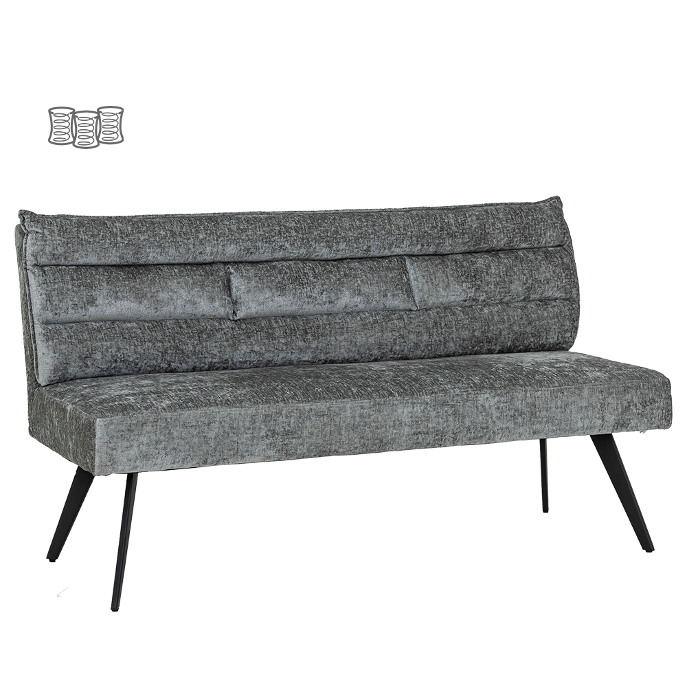 Tower Living Rosora Bankje 160 cm - HZ6068-85 grey