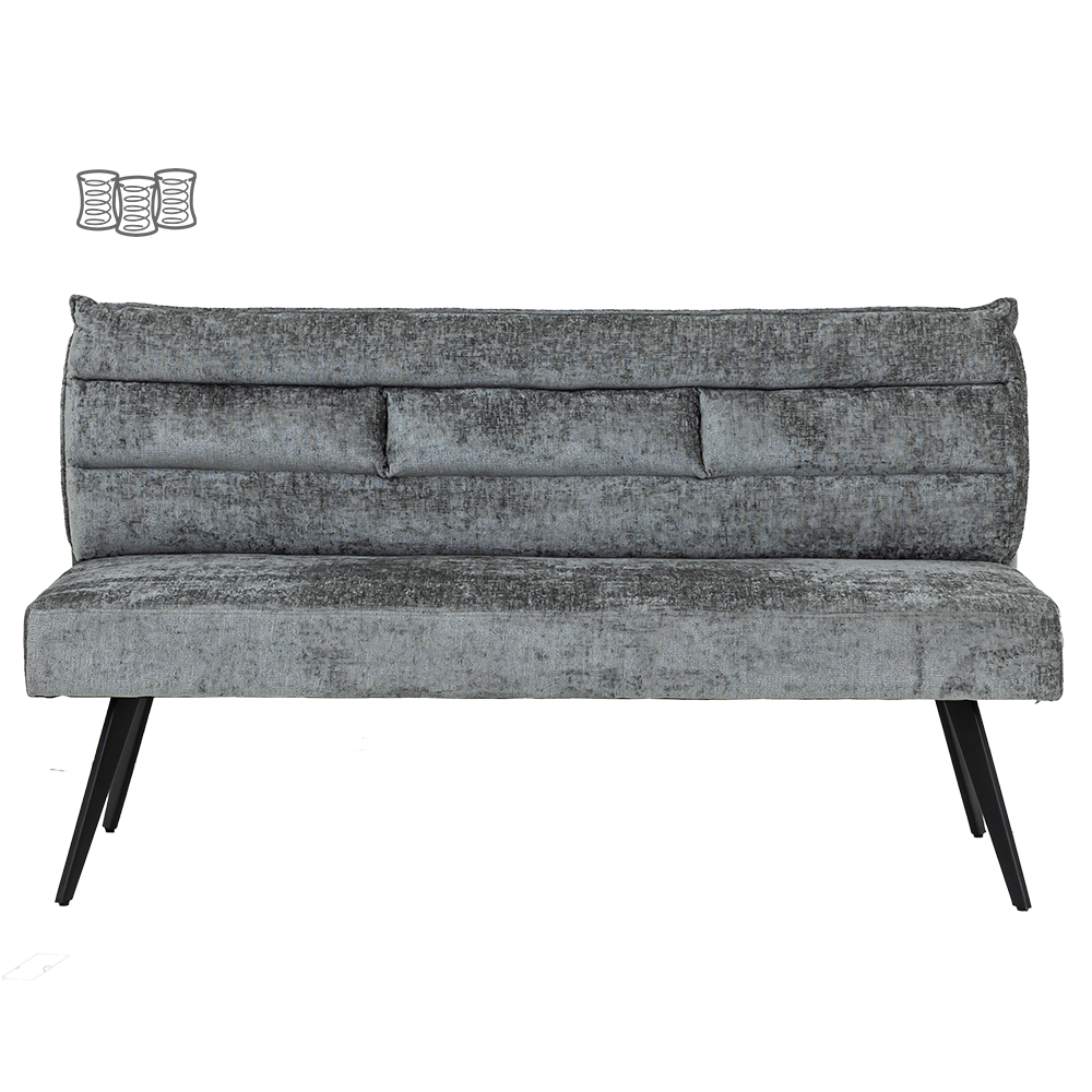 Tower Living Rosora Bankje 160 cm - HZ6068-85 grey