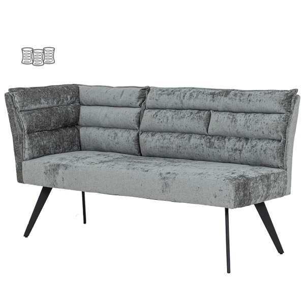 Tower Living Rosora Hoekbankje rechts 100 cm - HZ6068-85 grey
