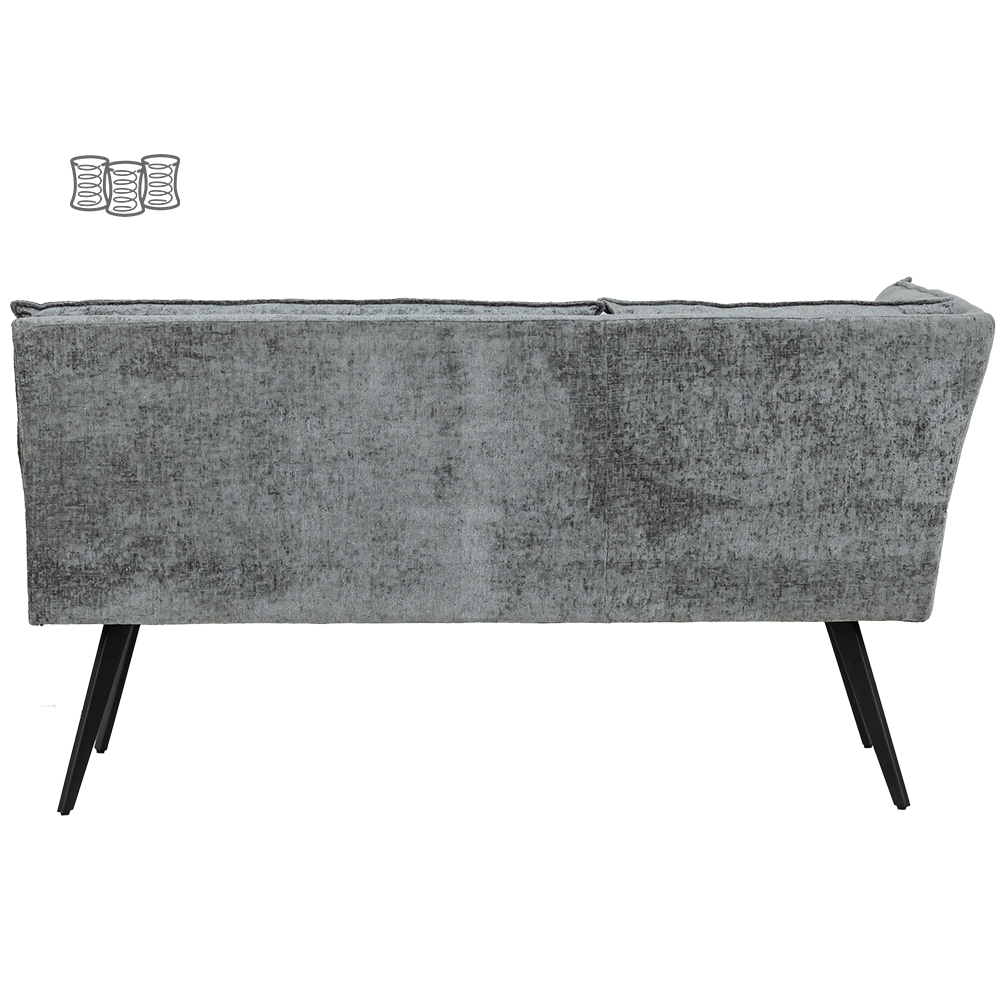 Tower Living Rosora Hoekbankje rechts 100 cm - HZ6068-85 grey
