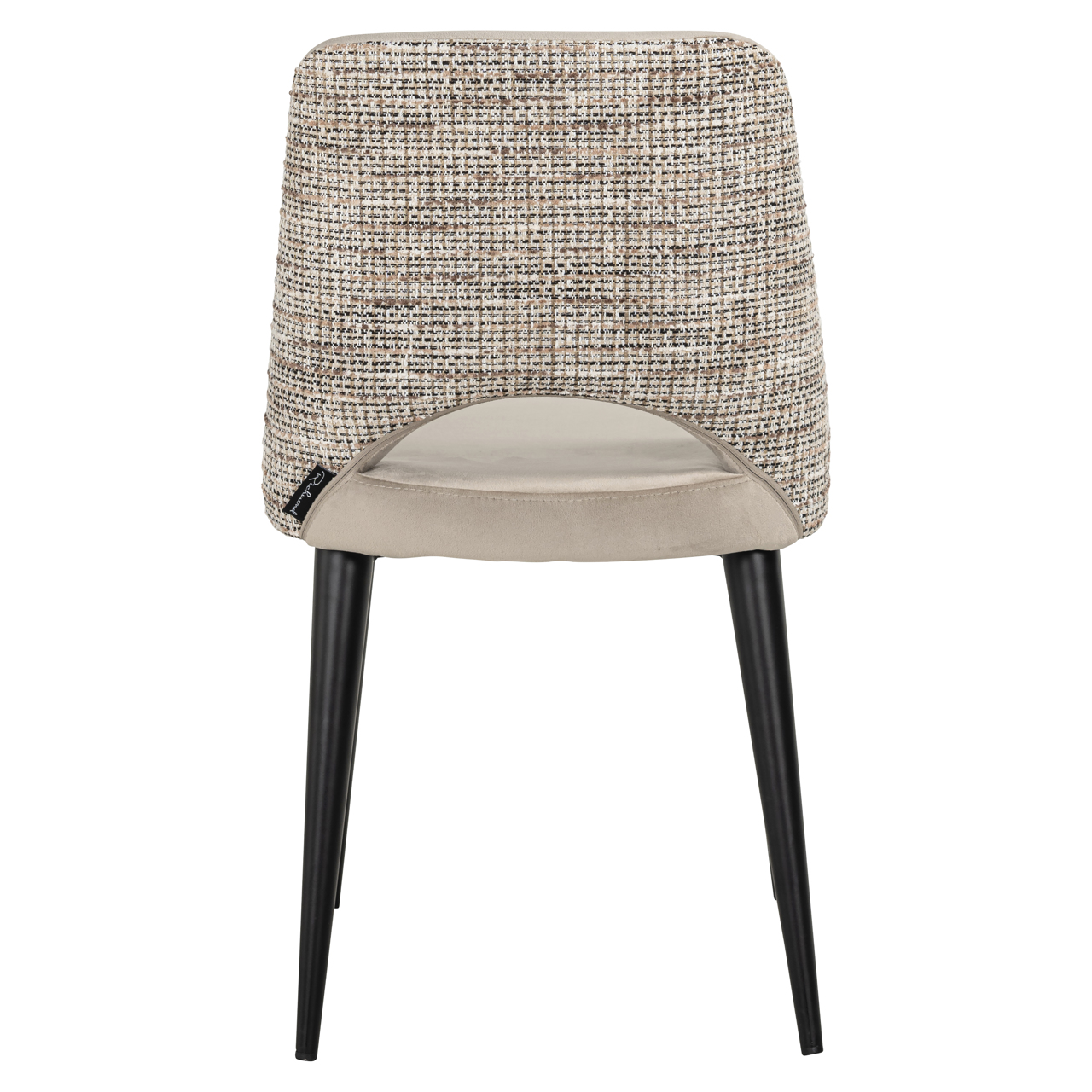 Richmond Interiors Eetkamerstoel Tabitha trendy nature fire retardant (Set of 2)