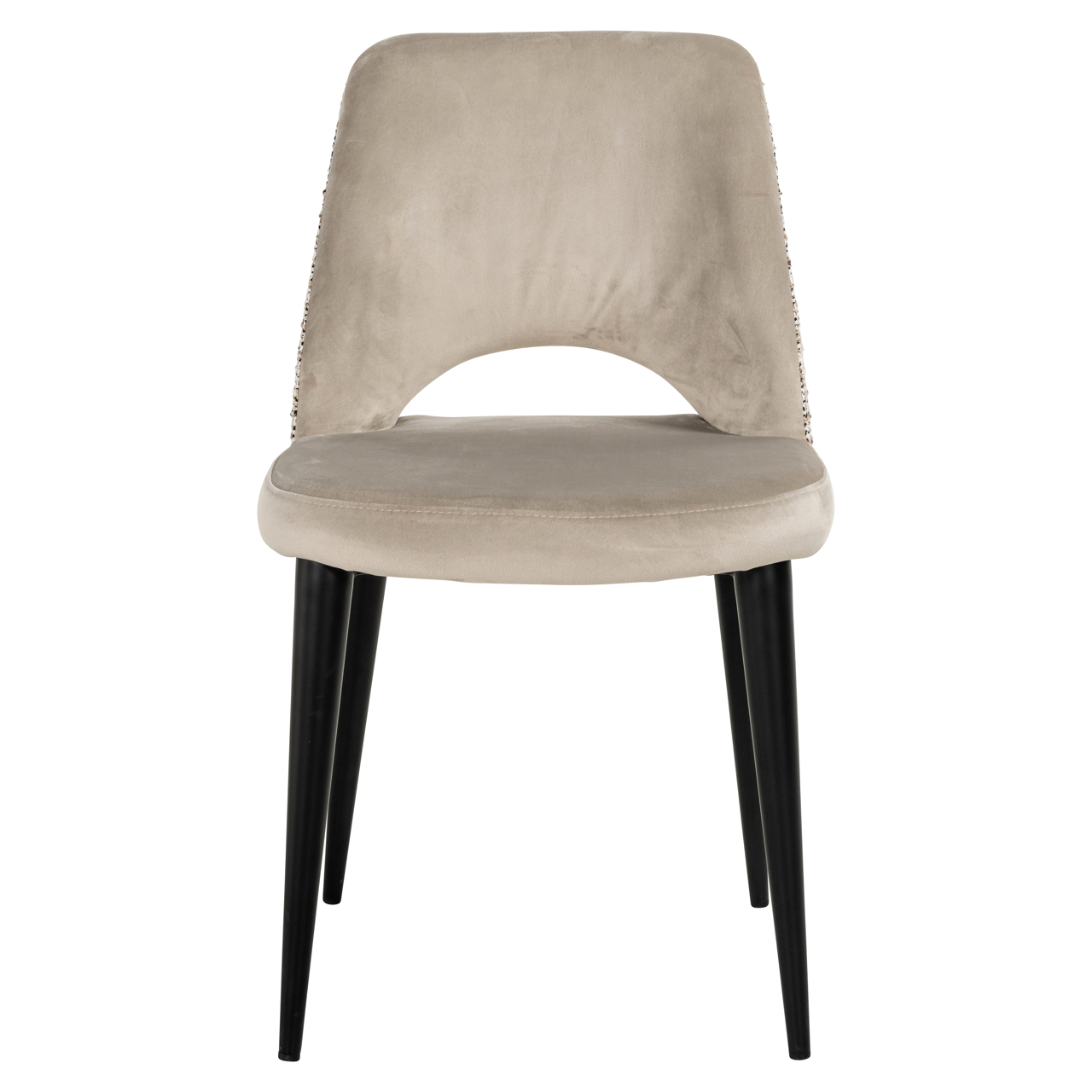 Richmond Interiors Eetkamerstoel Tabitha trendy nature fire retardant (Set of 2)