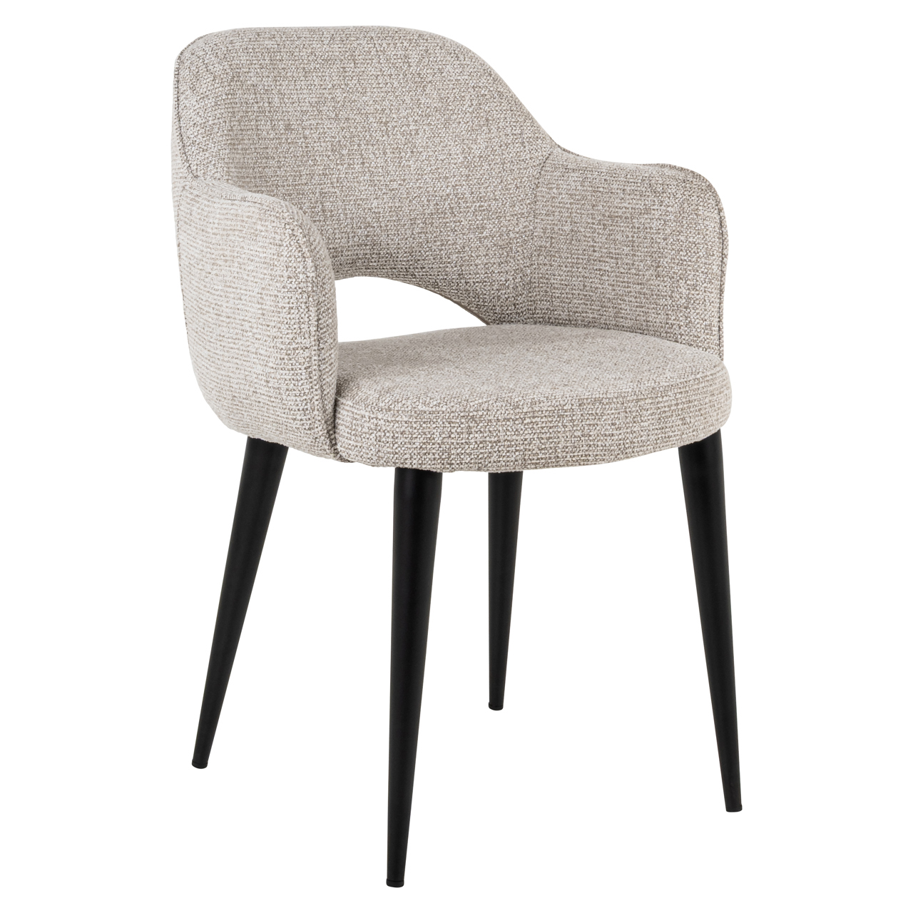Richmond Interiors Eetkamerstoel Giovanna natural fancy fire retardant