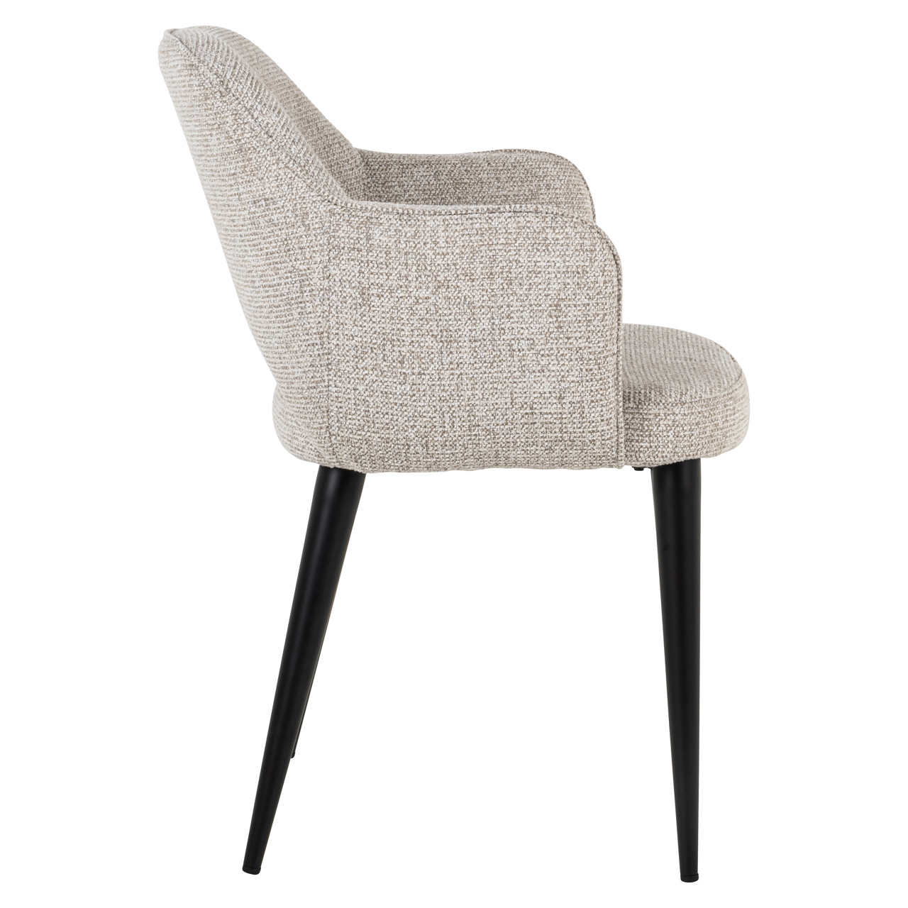 Richmond Interiors Eetkamerstoel Giovanna natural fancy fire retardant