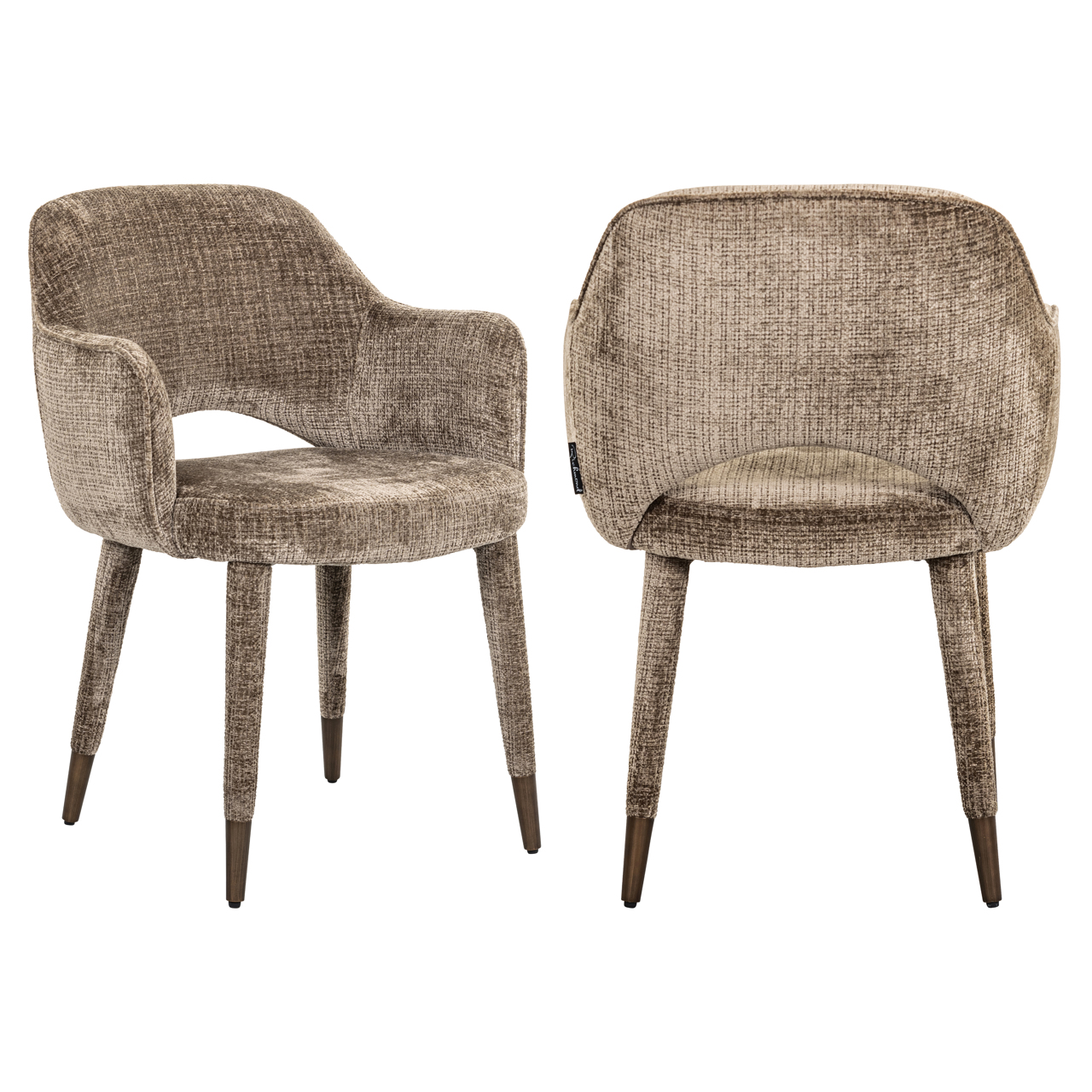 Richmond Interiors Eetkamerstoel Donnatella niagara stone fire retardant