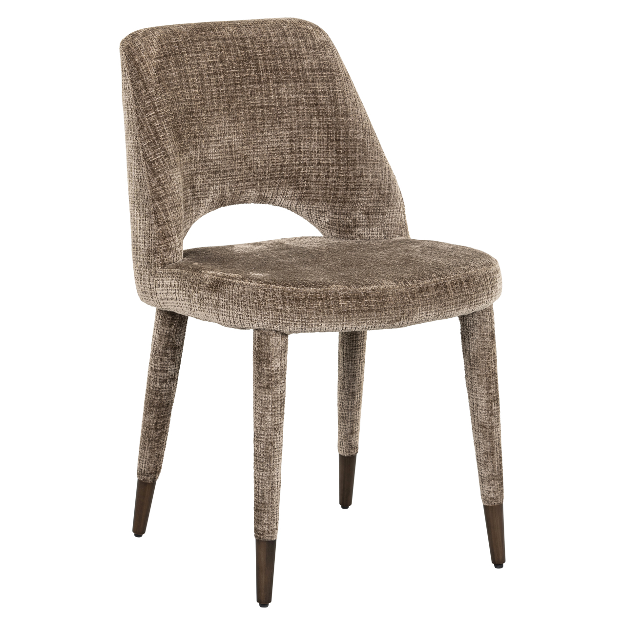 Richmond Interiors Eetkamerstoel Cecilia niagara stone fire retardant (Set of 2)