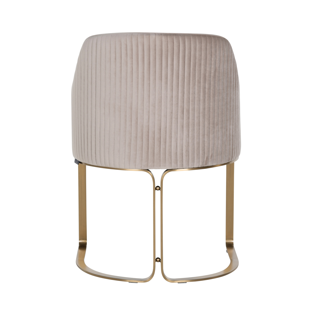 Richmond Interiors Eetkamerstoel Hadley khaki velvet fire retardant