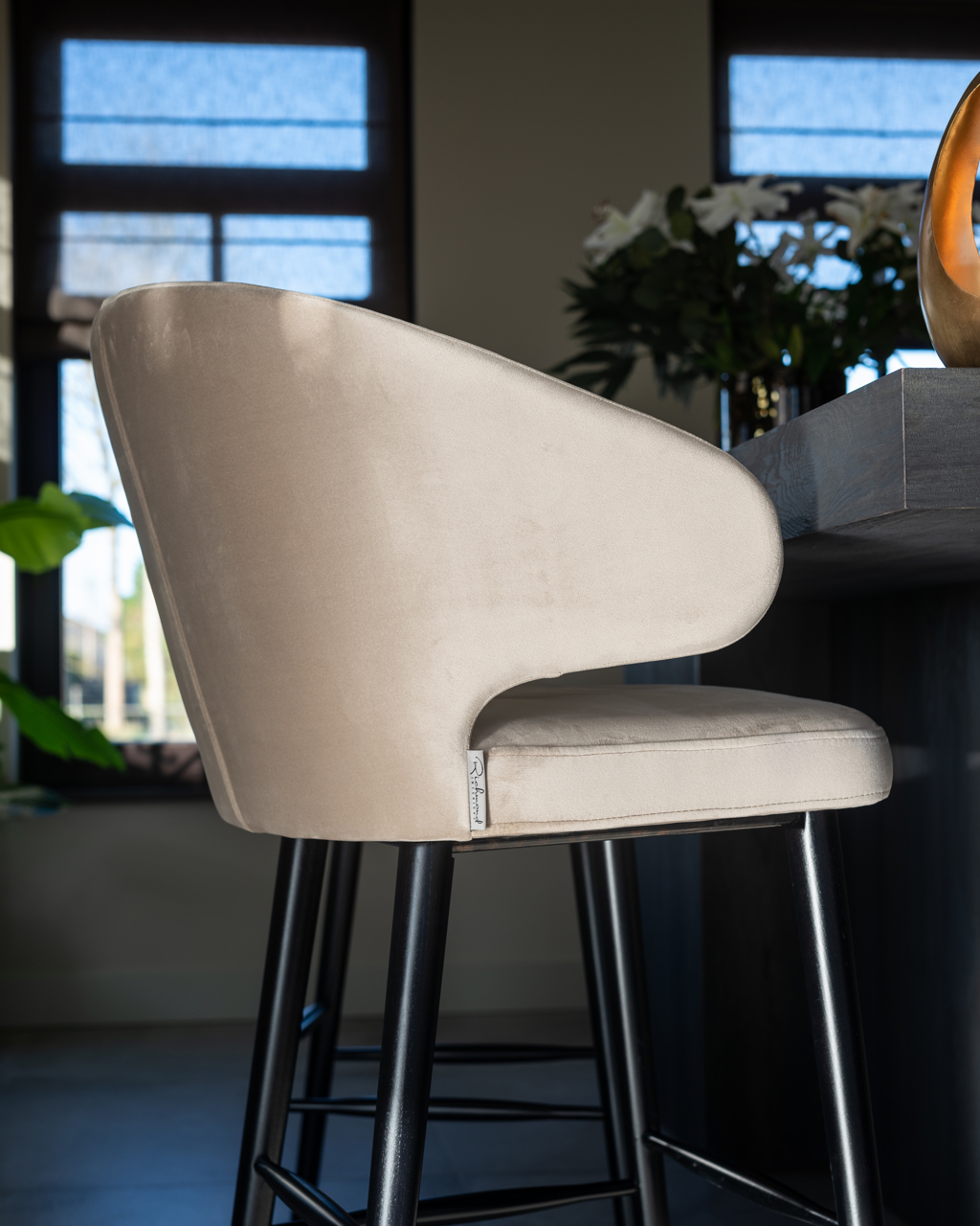 Richmond Interiors Counterstoel Indigo customized