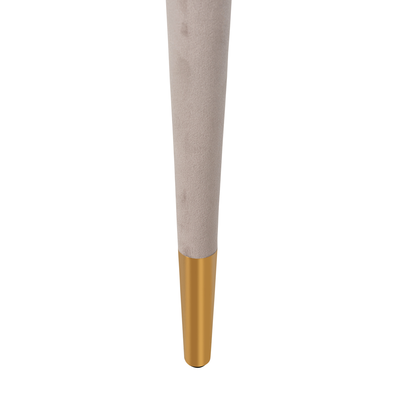 Richmond Interiors Eetkamerstoel Gia khaki velvet fire retardant