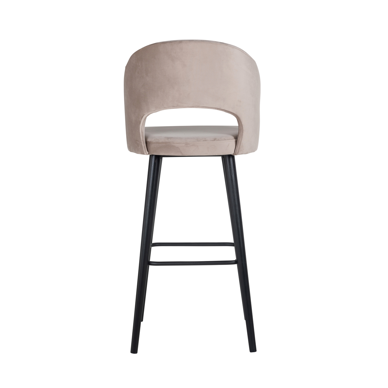 Richmond Interiors Barstoel Savoy khaki velvet