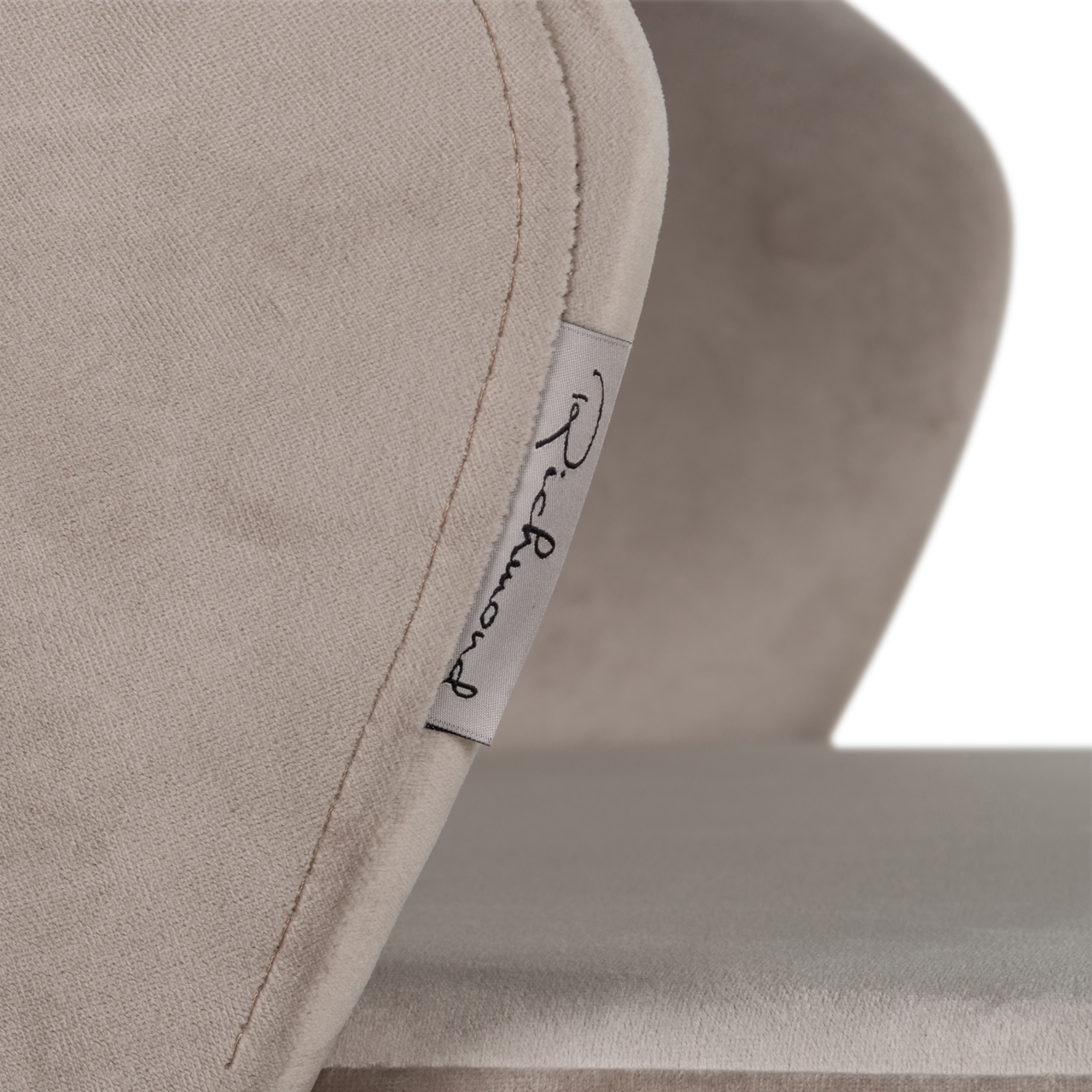 Richmond Interiors Barstoel Savoy khaki velvet