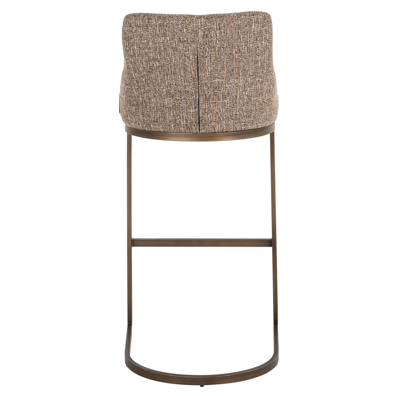 Richmond Interiors Barstoel Bolton brown tweed (Set of 2)