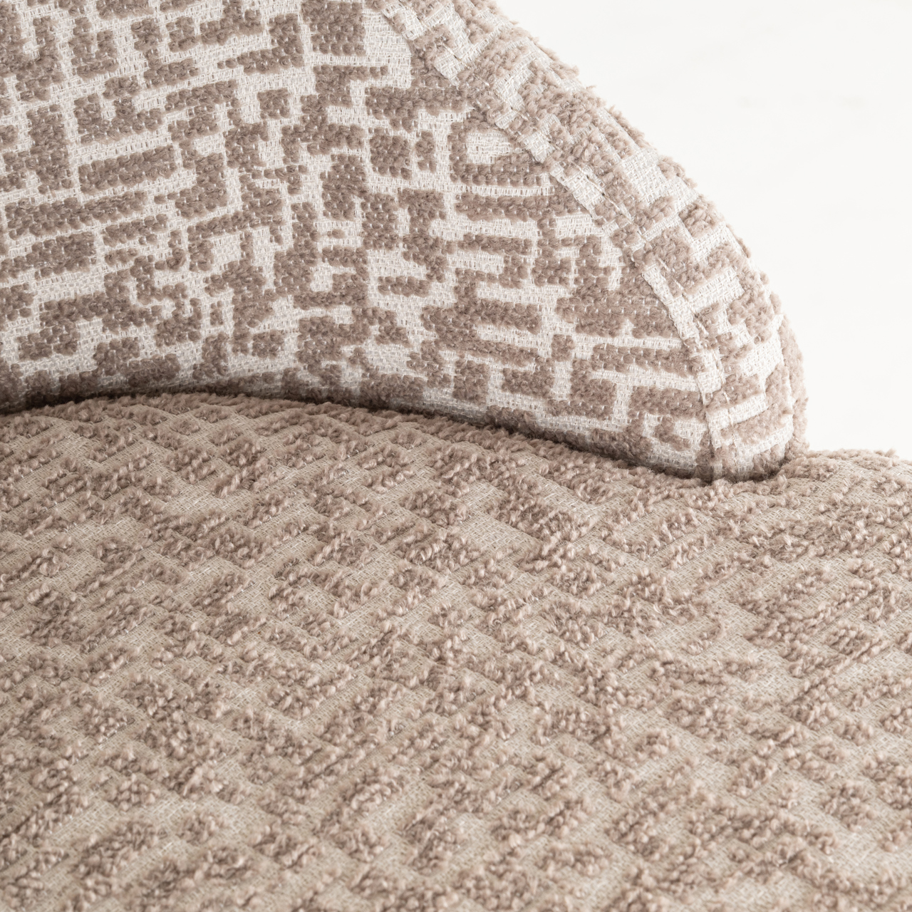 Richmond Interiors Barstoel Bolton natural geo (Set of 2)