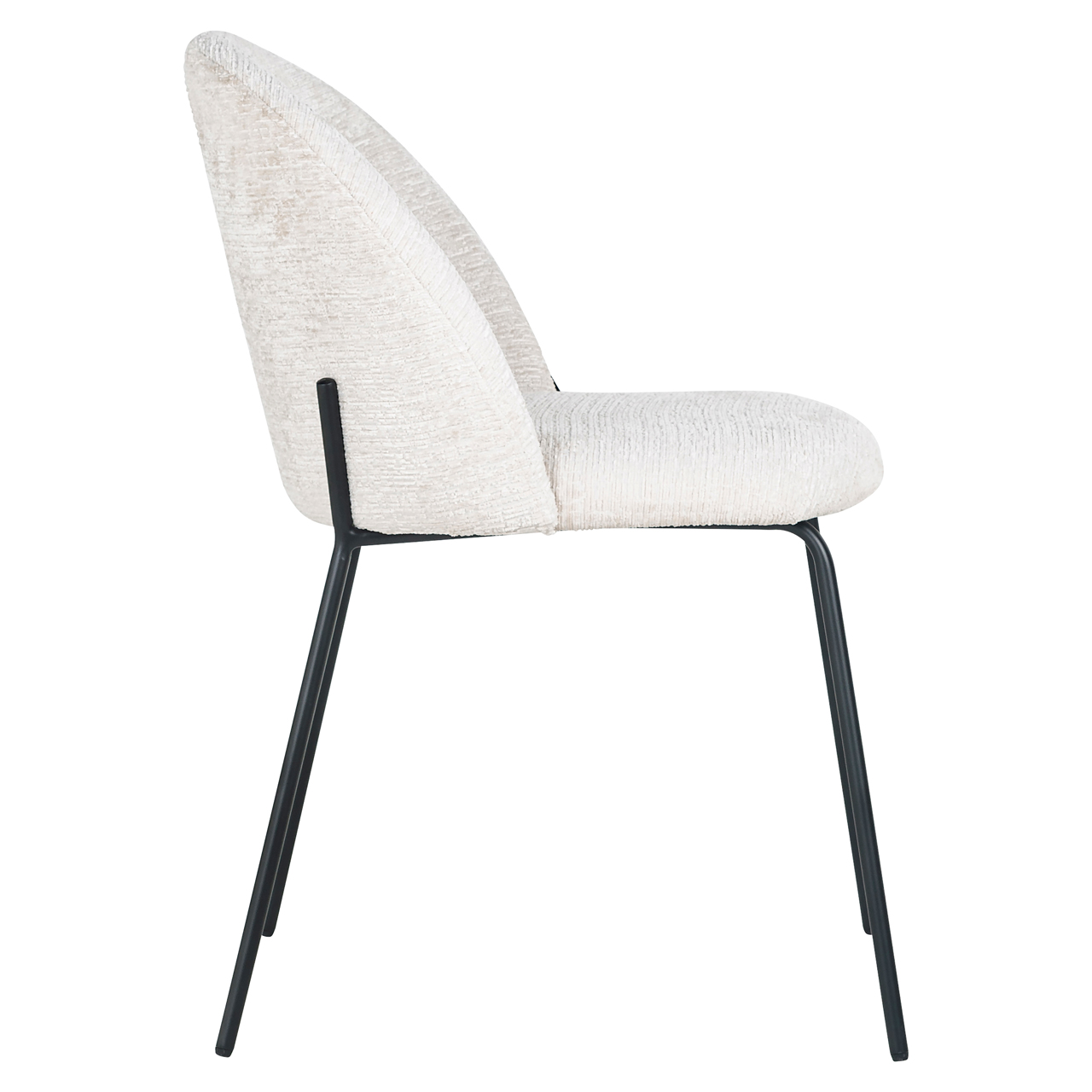 Richmond Interiors Eetkamerstoel Alyssa cream fusion (Set of 2)