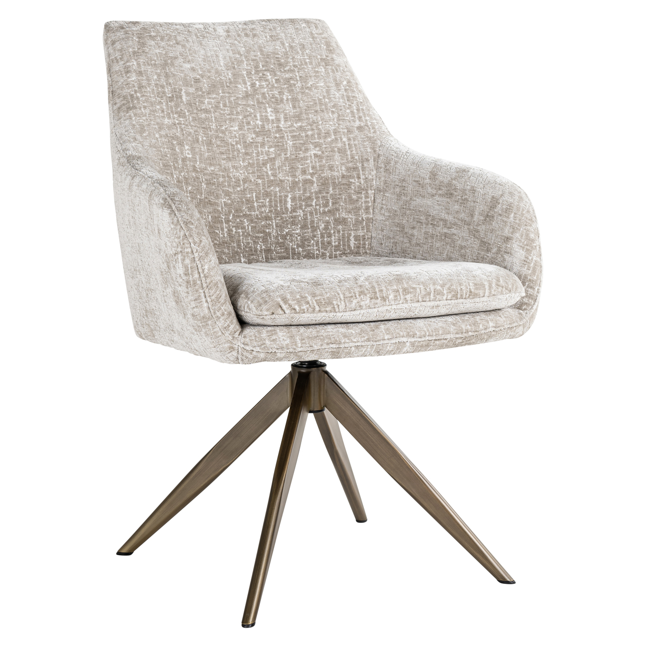 Richmond Interiors Eetkamerstoel Lisonne pearl island swivel