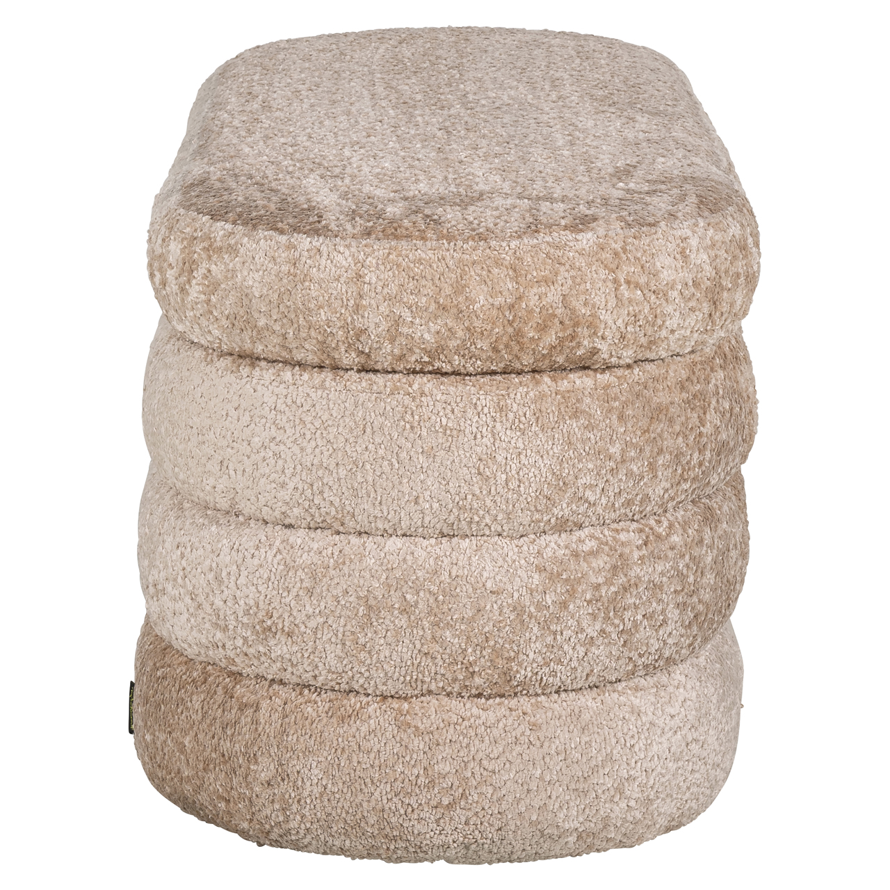 Richmond Interiors Poef & Voetenbank Camille sheep natural