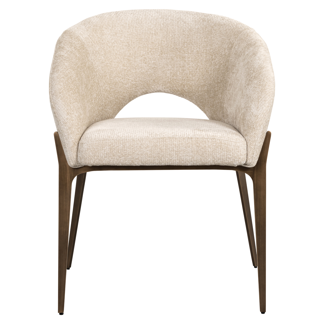 Richmond Interiors Eetkamerstoel Kenzi cream unicorn