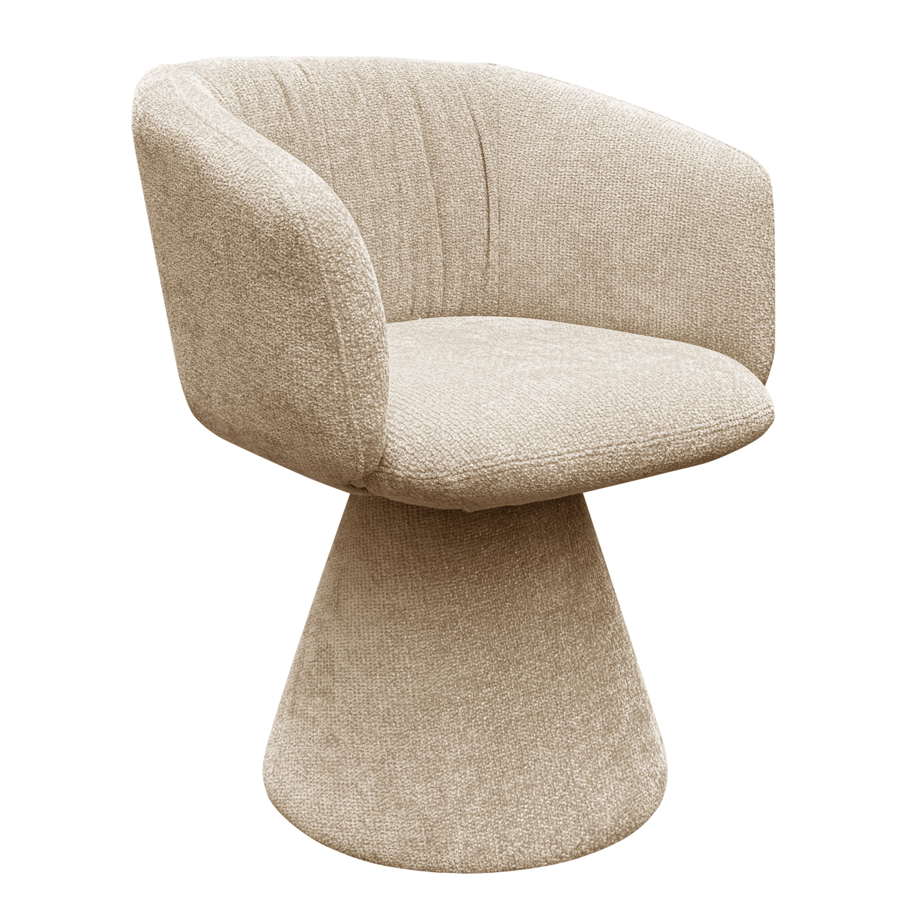 Richmond Interiors Eetkamerstoel Madeline cream unicorn swivel