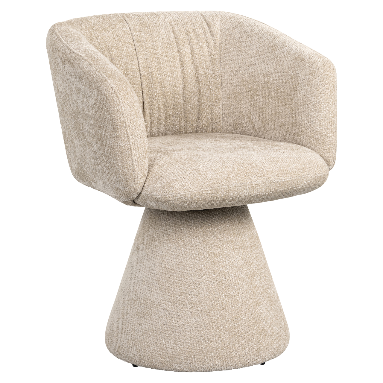 Richmond Interiors Eetkamerstoel Madeline cream unicorn swivel