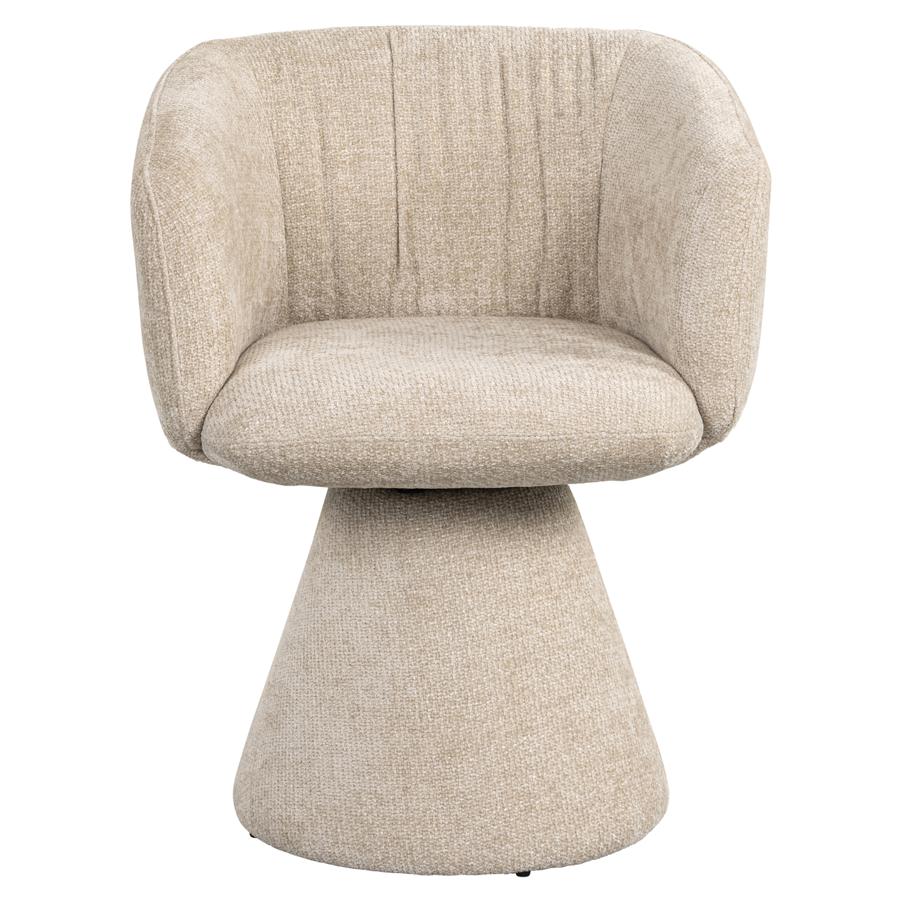 Richmond Interiors Eetkamerstoel Madeline cream unicorn swivel
