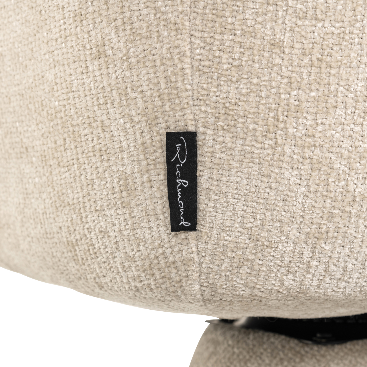 Richmond Interiors Eetkamerstoel Madeline cream unicorn swivel