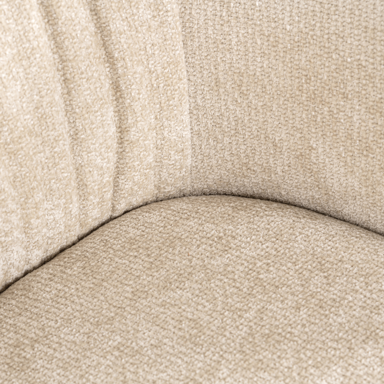 Richmond Interiors Eetkamerstoel Madeline cream unicorn swivel