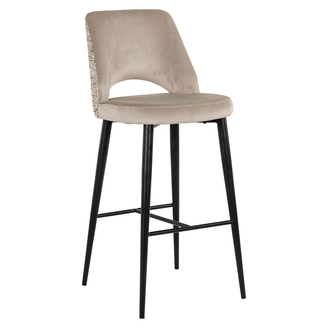 Richmond Interiors Barstoel Tabitha trendy nature fire retardant