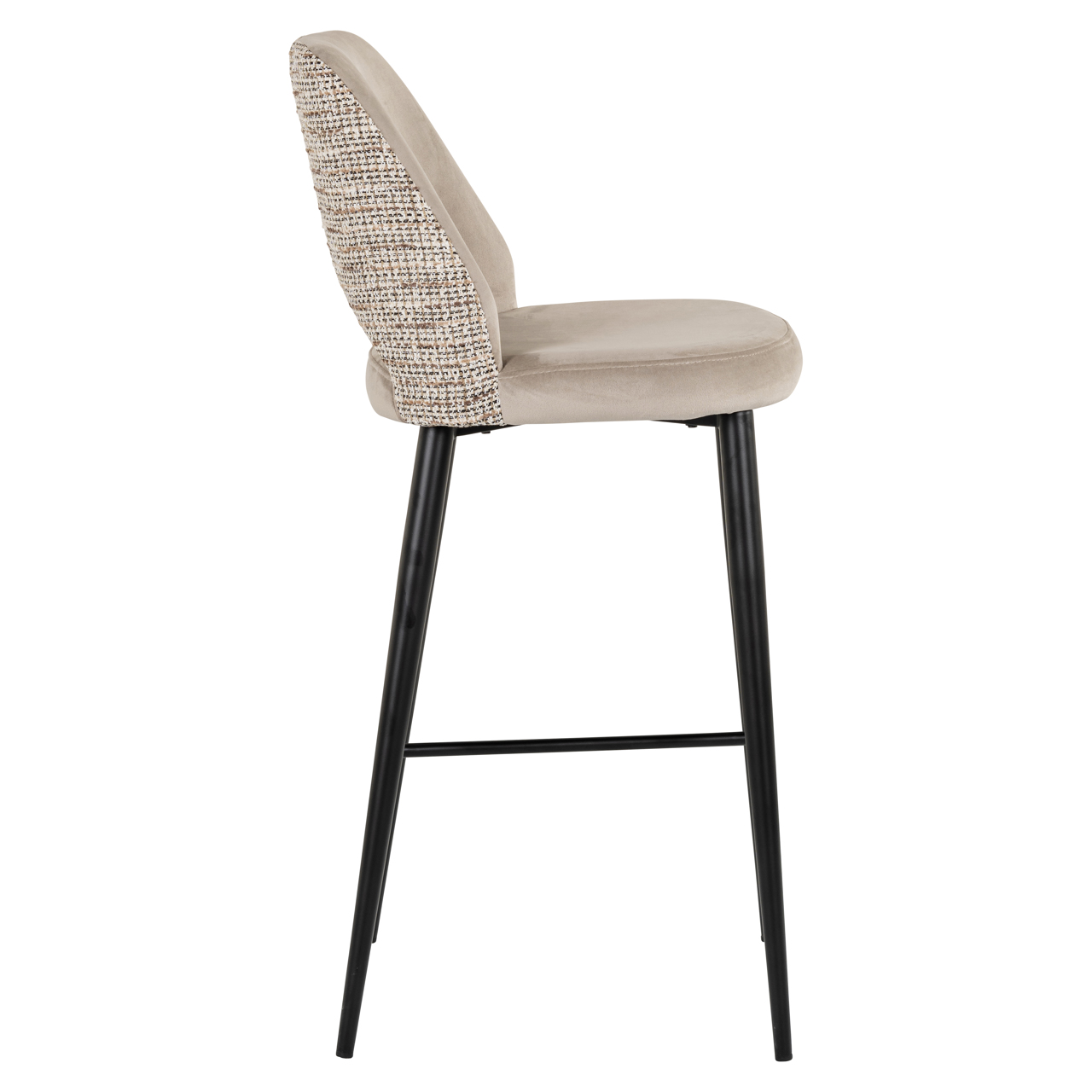 Richmond Interiors Barstoel Tabitha trendy nature fire retardant