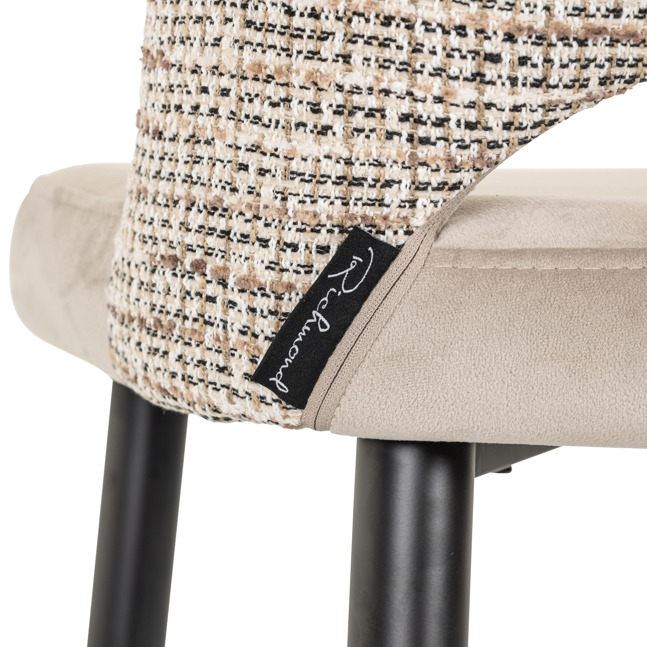 Richmond Interiors Barstoel Tabitha trendy nature fire retardant