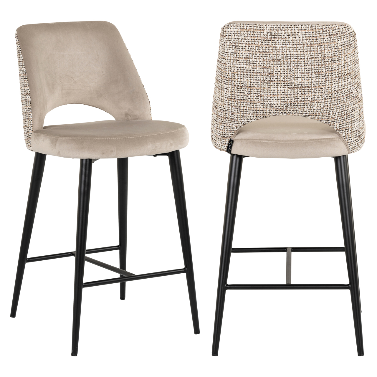 Richmond Interiors Counterstoel Tabitha trendy nature fire retardant